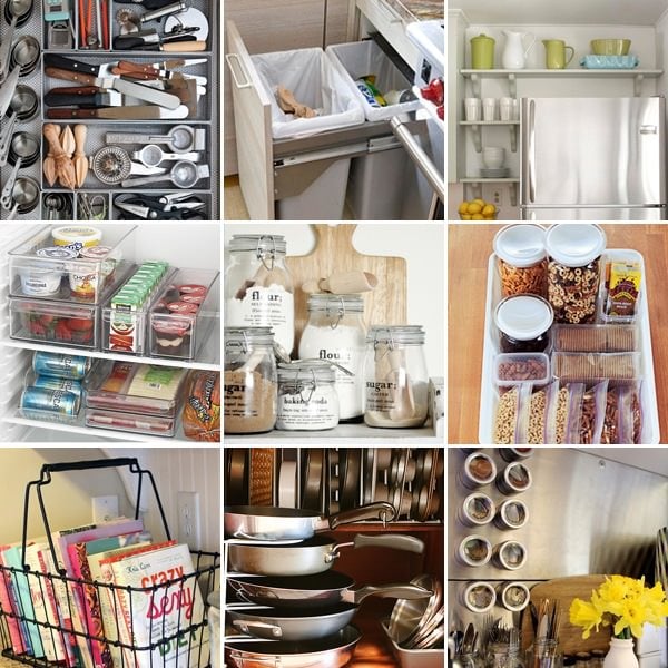 Simple Ideas to Organize Your Kitchen • The Budget Decorator