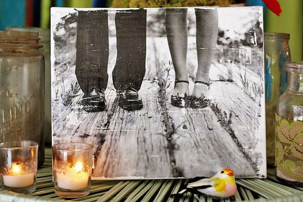 canvas photo project