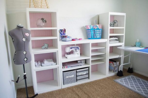 DIY Craft Room Ideas &amp; Projects • The Budget Decorator
