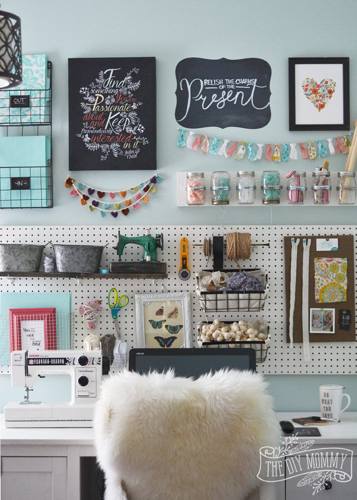 DIY Craft Room Ideas Projects The Budget Decorator