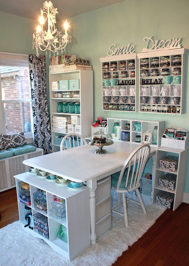 DIY Craft Room Ideas &amp; Projects • The Budget Decorator