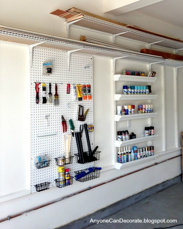 DIY Garage Storage Ideas (on a Budget!) • The Budget Decorator