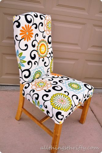 How to Reupholster a Chair • The Budget Decorator