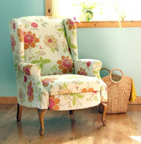 How to Reupholster a Chair • The Budget Decorator
