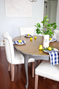 DIY Dining Table Makeovers - Before & Afters • The Budget Decorator