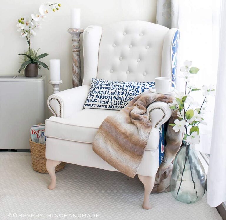 How to Reupholster a Chair • The Budget Decorator