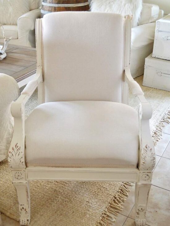 How to Reupholster a Chair • The Budget Decorator