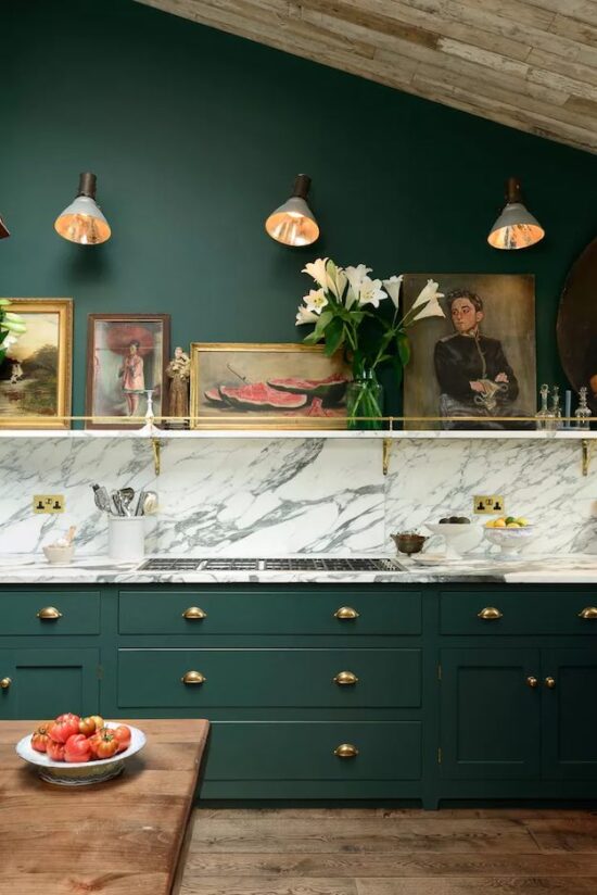 16 Green Kitchen Ideas: our Favorite Kitchen Color! • The Budget Decorator